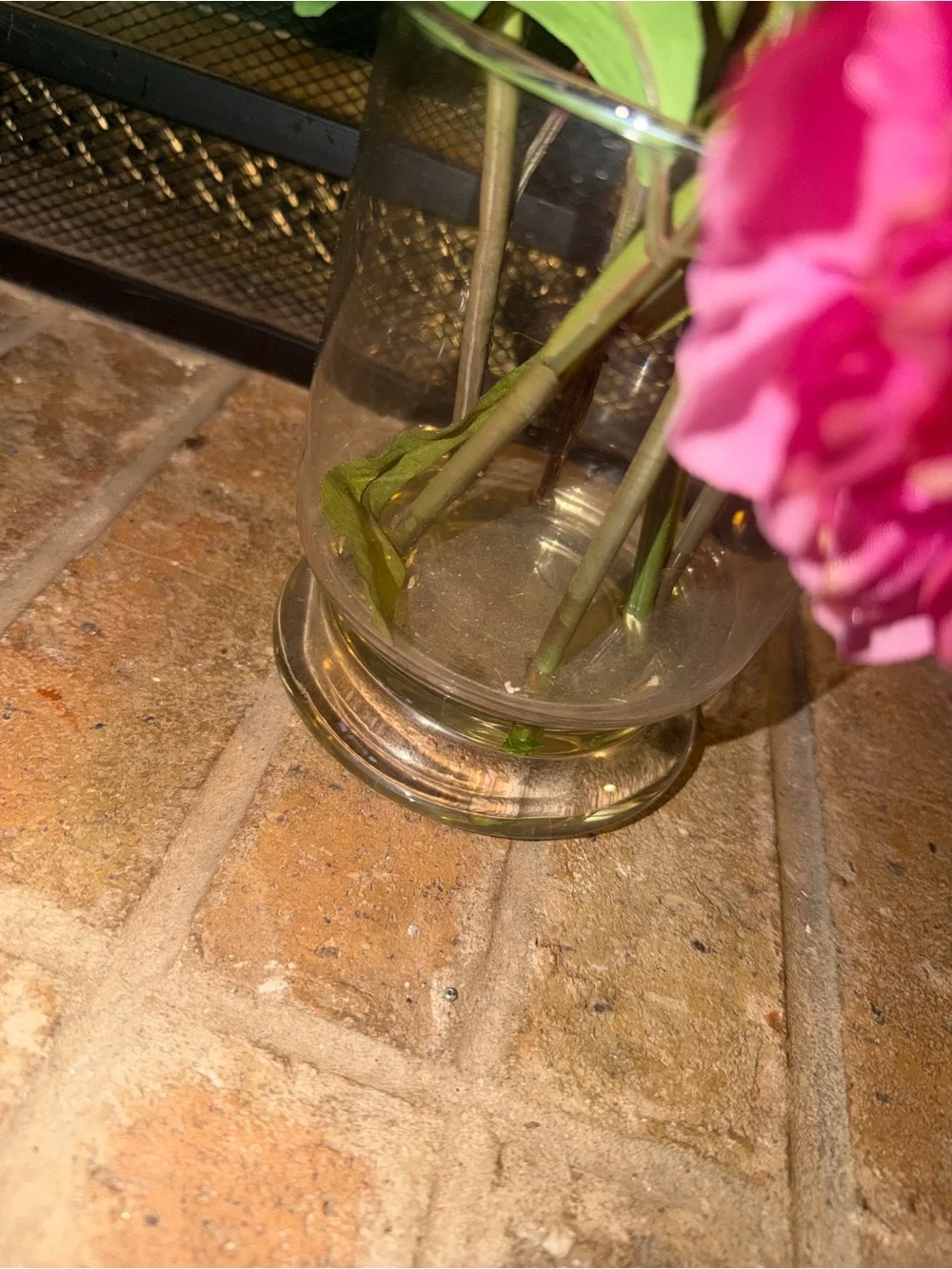 Artificial Pink and Red Floral Arrangement - Home Accents